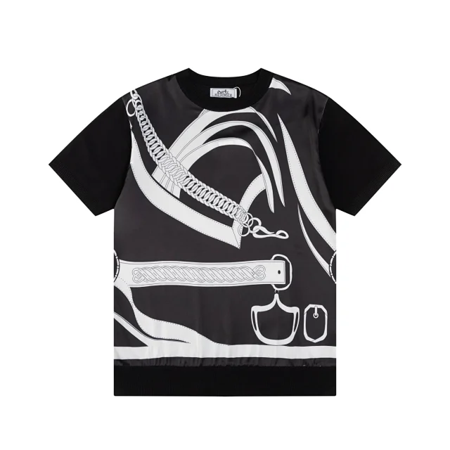 Fendi Knitwear Short-Sleeve Crewneck Knit Sweater product detail image 15