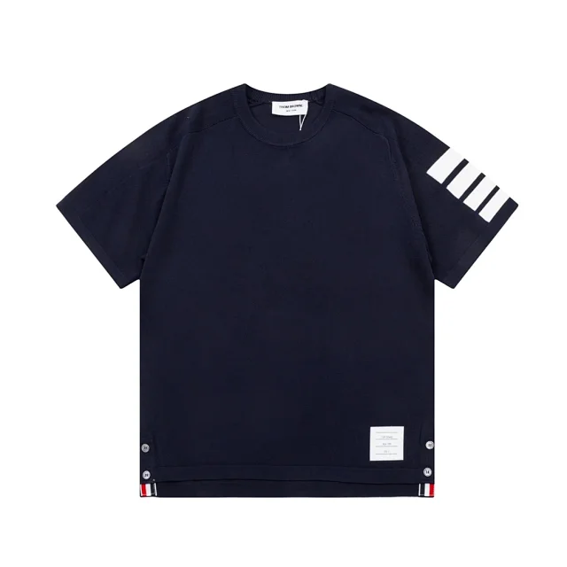 Fendi Knitwear Short-Sleeve Crewneck Knit Sweater product detail image 9