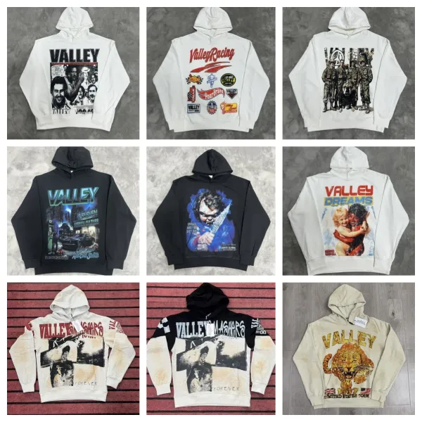 Design World Wide Valley Fake Money Hoodie White Hoodie - 3