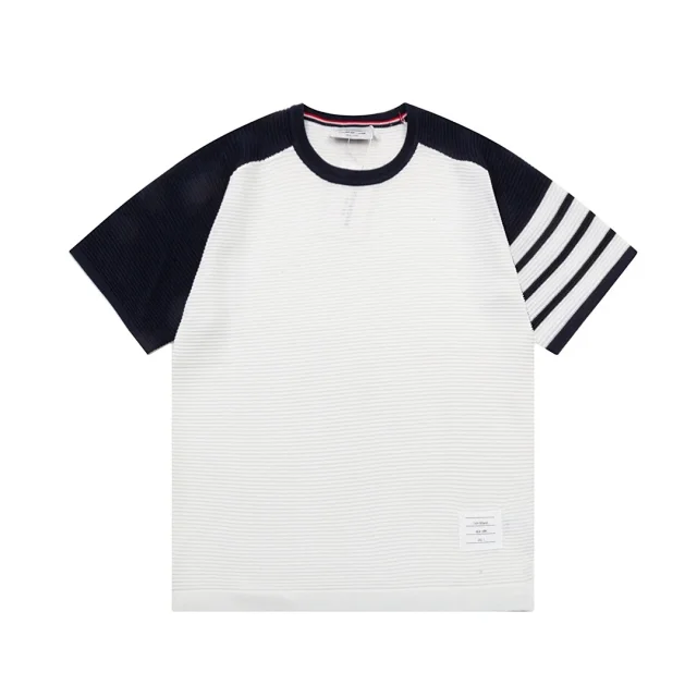 Fendi Knitwear Short-Sleeve Crewneck Knit Sweater product detail image 5