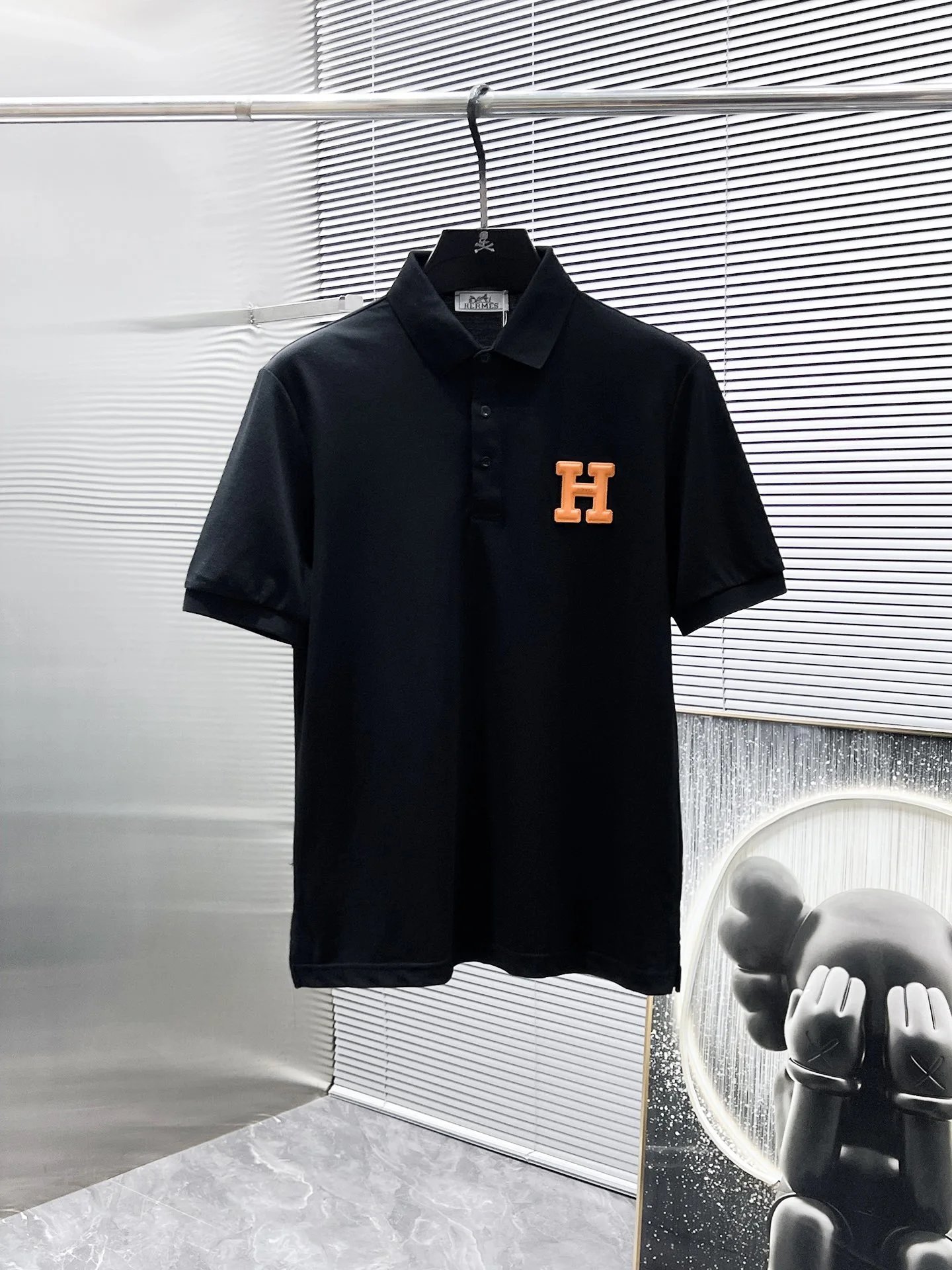Dior CD Diamond Polo Black Polo Shirt - 5