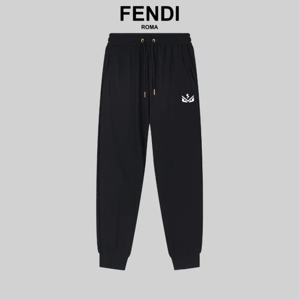 Design Ribbed Jogger Black Sweatpants - 11