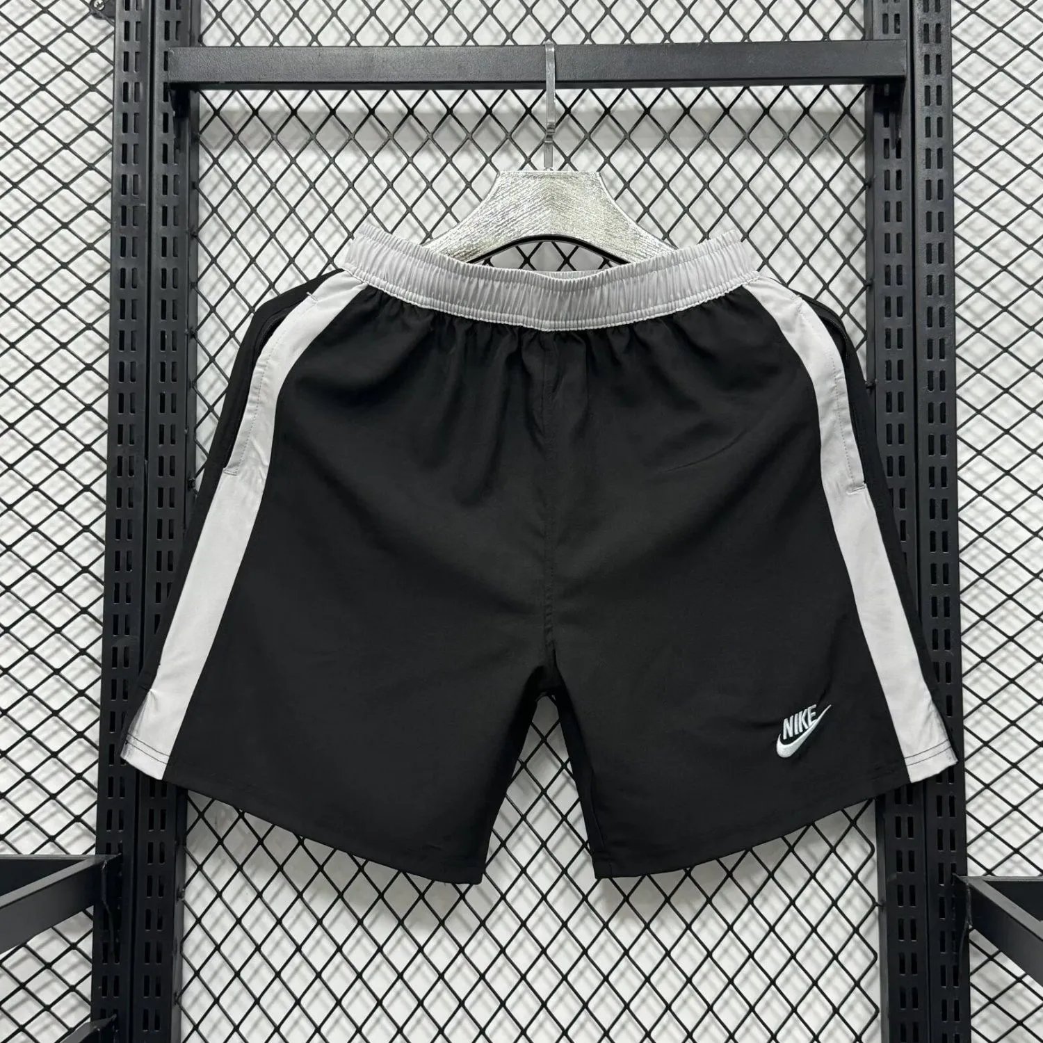 Nike Graphic Swoosh Black Performance Shorts - 7
