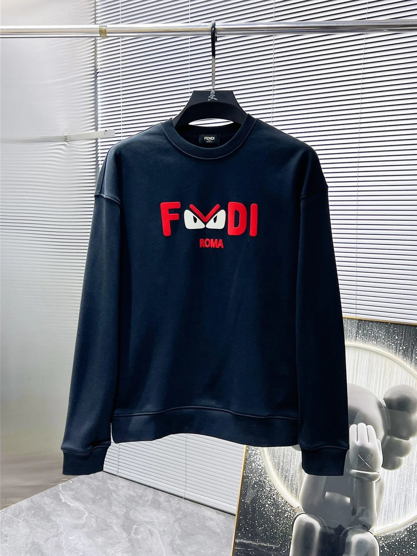 Prada Triangle Logo Black Hoodie - 7
