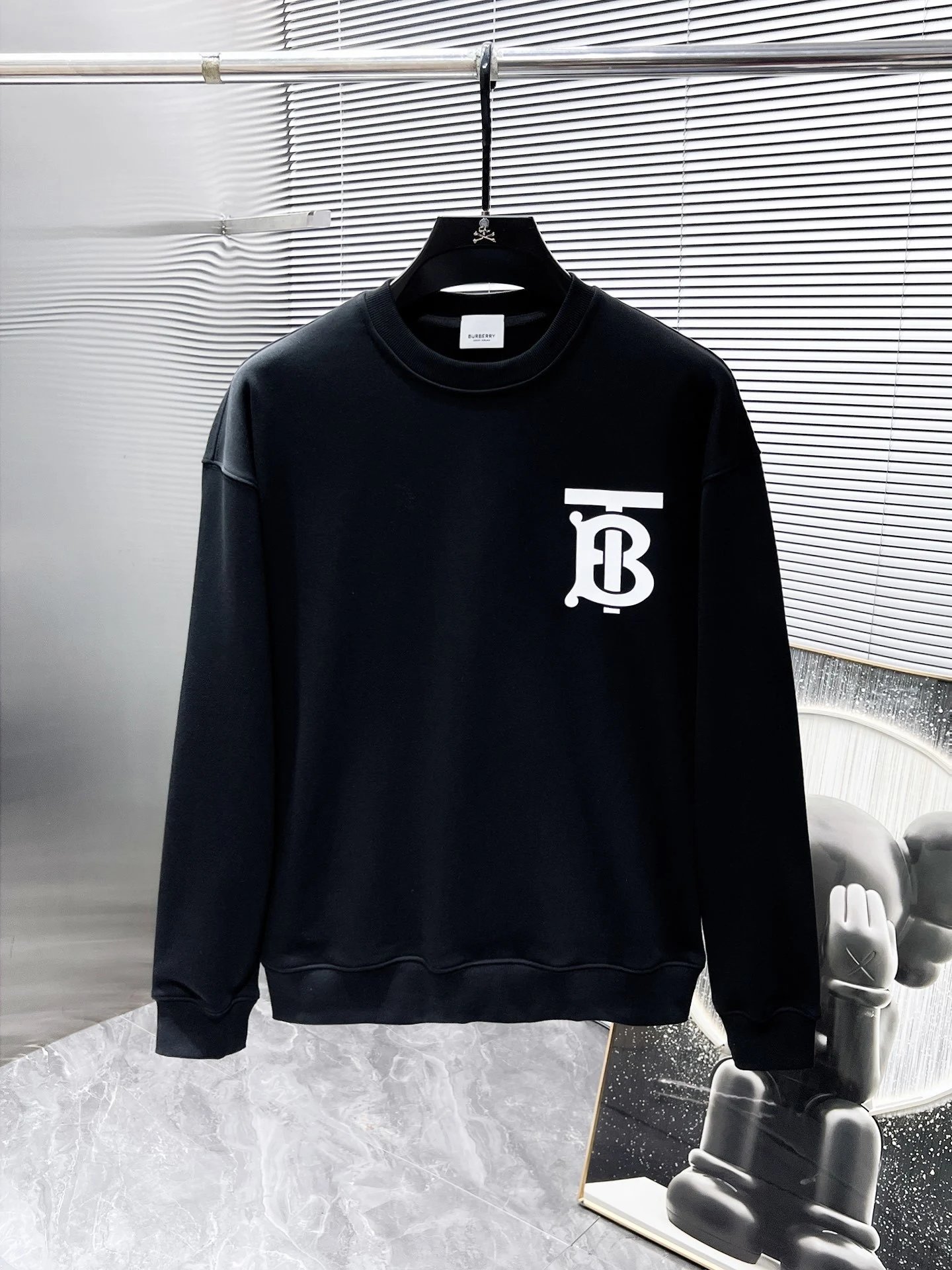 Prada Triangle Logo Black Hoodie - 4