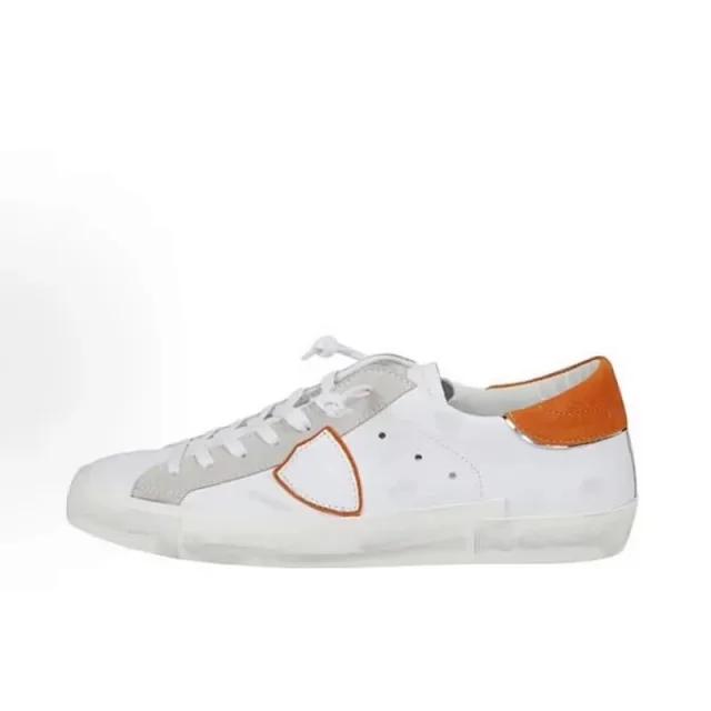 Philippe Model Sneakers Distressed low-top with shield side patch product detail image 9