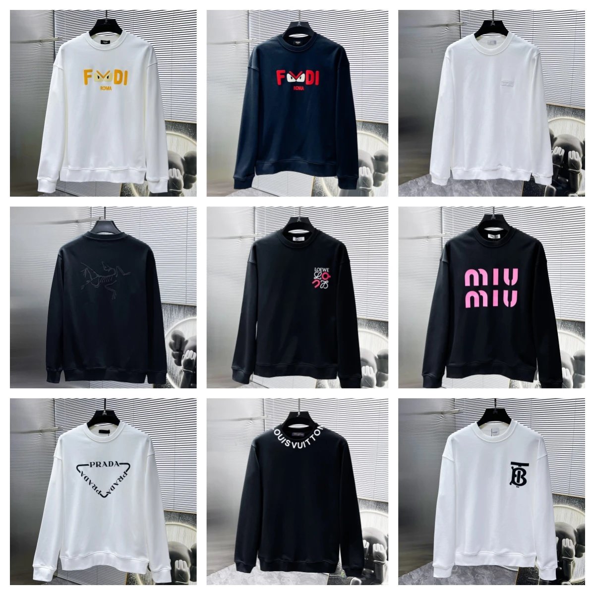Prada Triangle Logo Black Hoodie - 3
