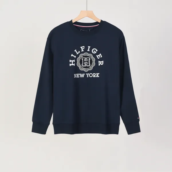 MLB New York Yankees Logo Black Crewneck Sweatshirt Sweater - 15