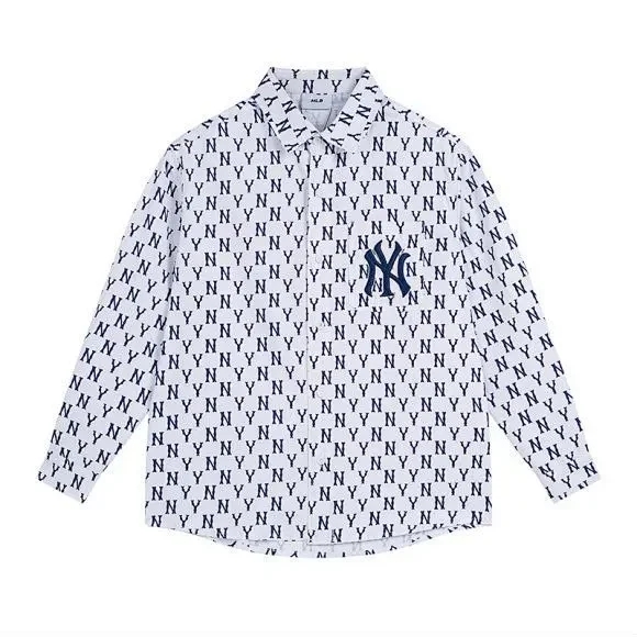 MLB Shirts New York Yankees logo button-up shirt product detail image 7