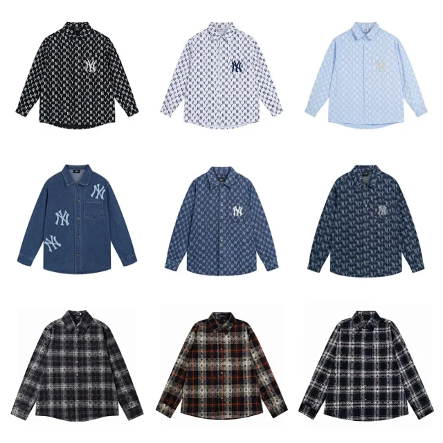 MLB Shirts New York Yankees logo button-up shirt product detail image 1