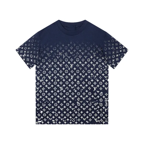 Louis Vuitton Monogram All-Over Print Olive Green T-Shirt - 16