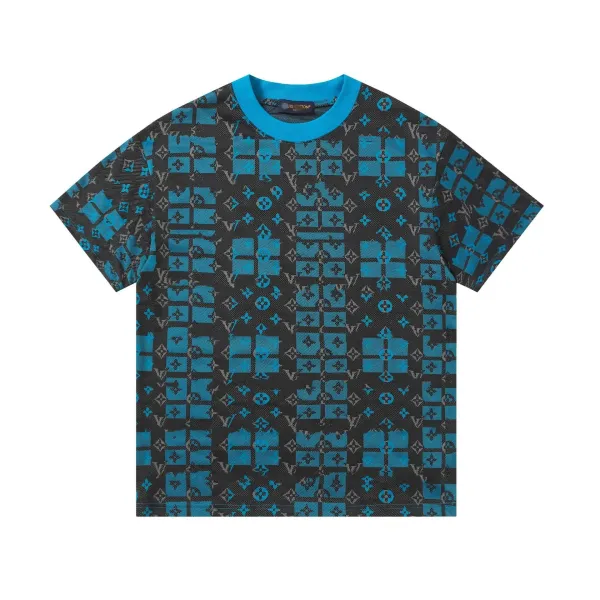 Louis Vuitton Monogram All-Over Print Olive Green T-Shirt - 13