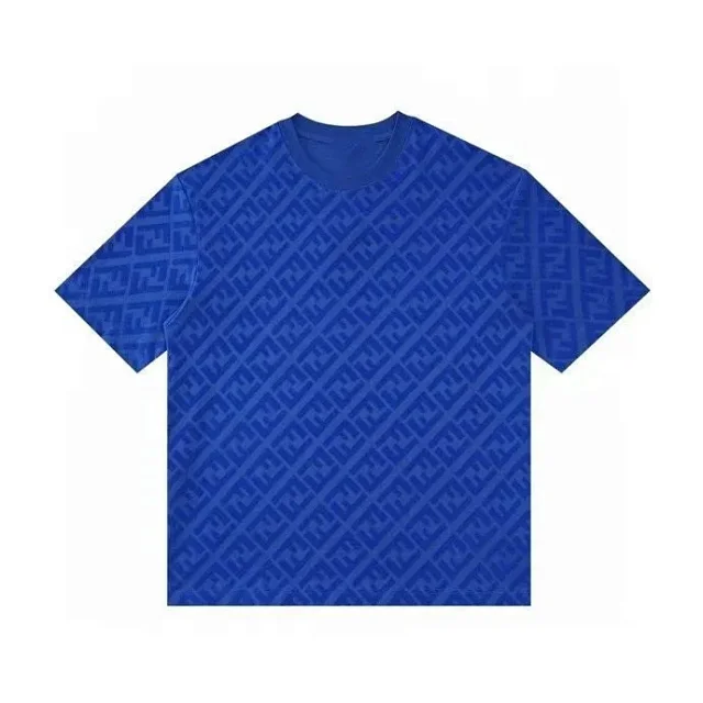 Unbranded Matching Sets Short-Sleeve T-Shirt and Drawstring Shorts Set with Tonal Geometric Pattern product detail image 7