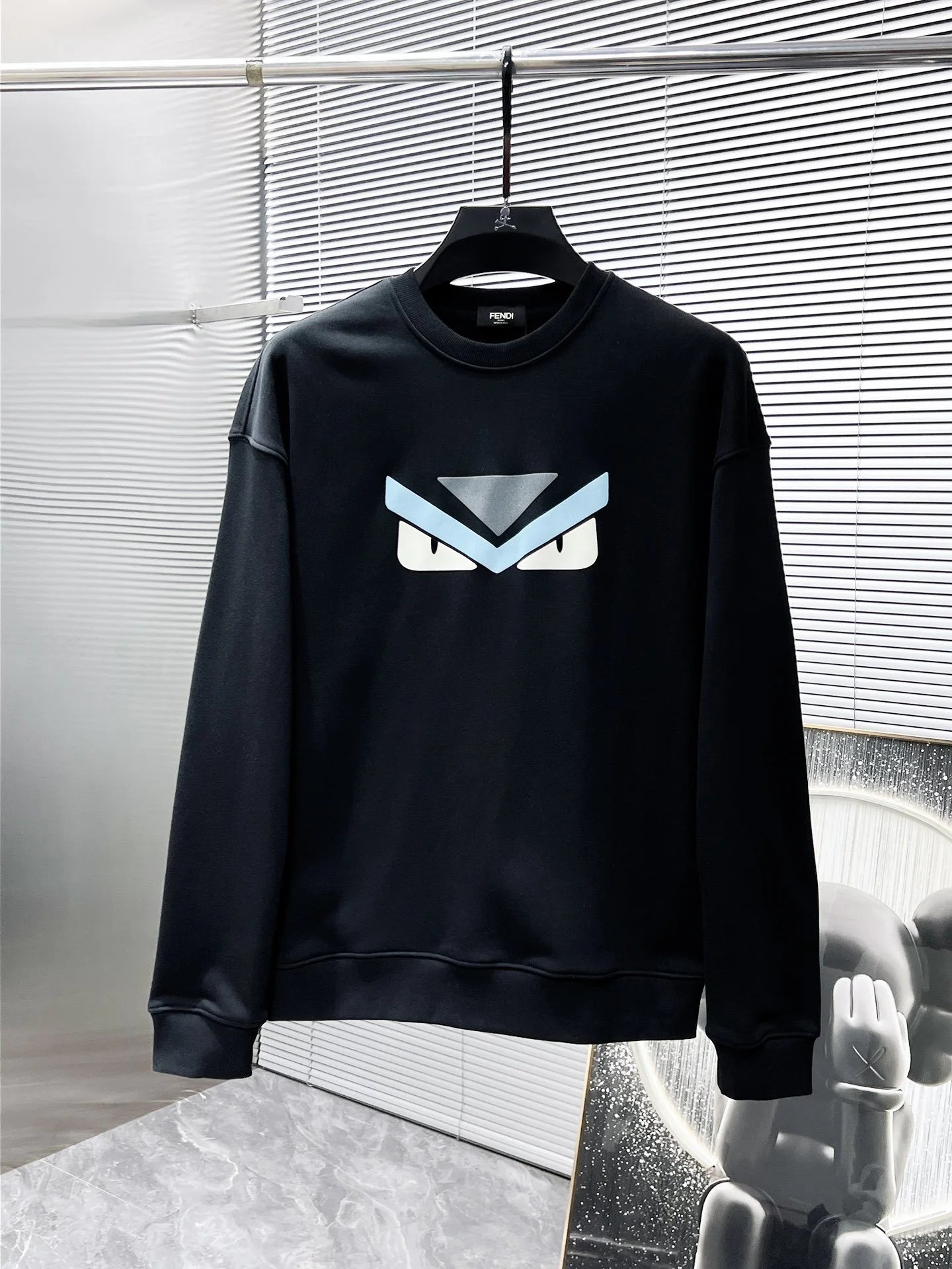 Prada Triangle Logo Black Hoodie - 9