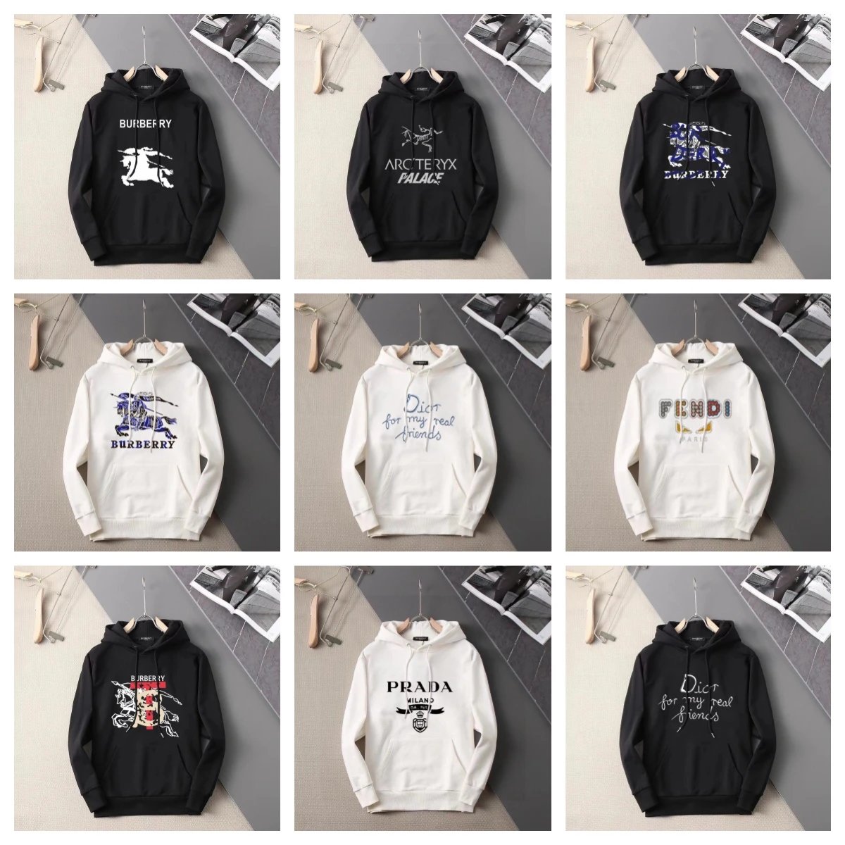 Fendi Farmhouse Banana Print Hoodie White - 3