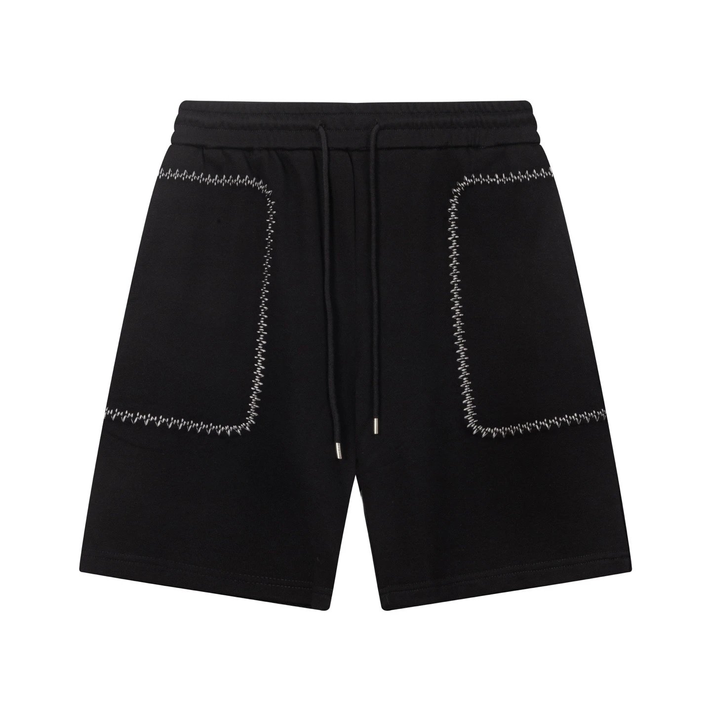 Loewe Anagram Embroidered White Sweat Shorts - 9