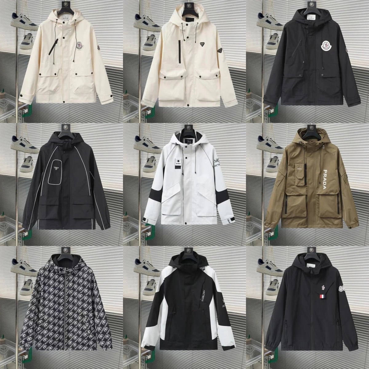 Arc'teryx Alpha SV Jacket White / Black Outerwear - 3