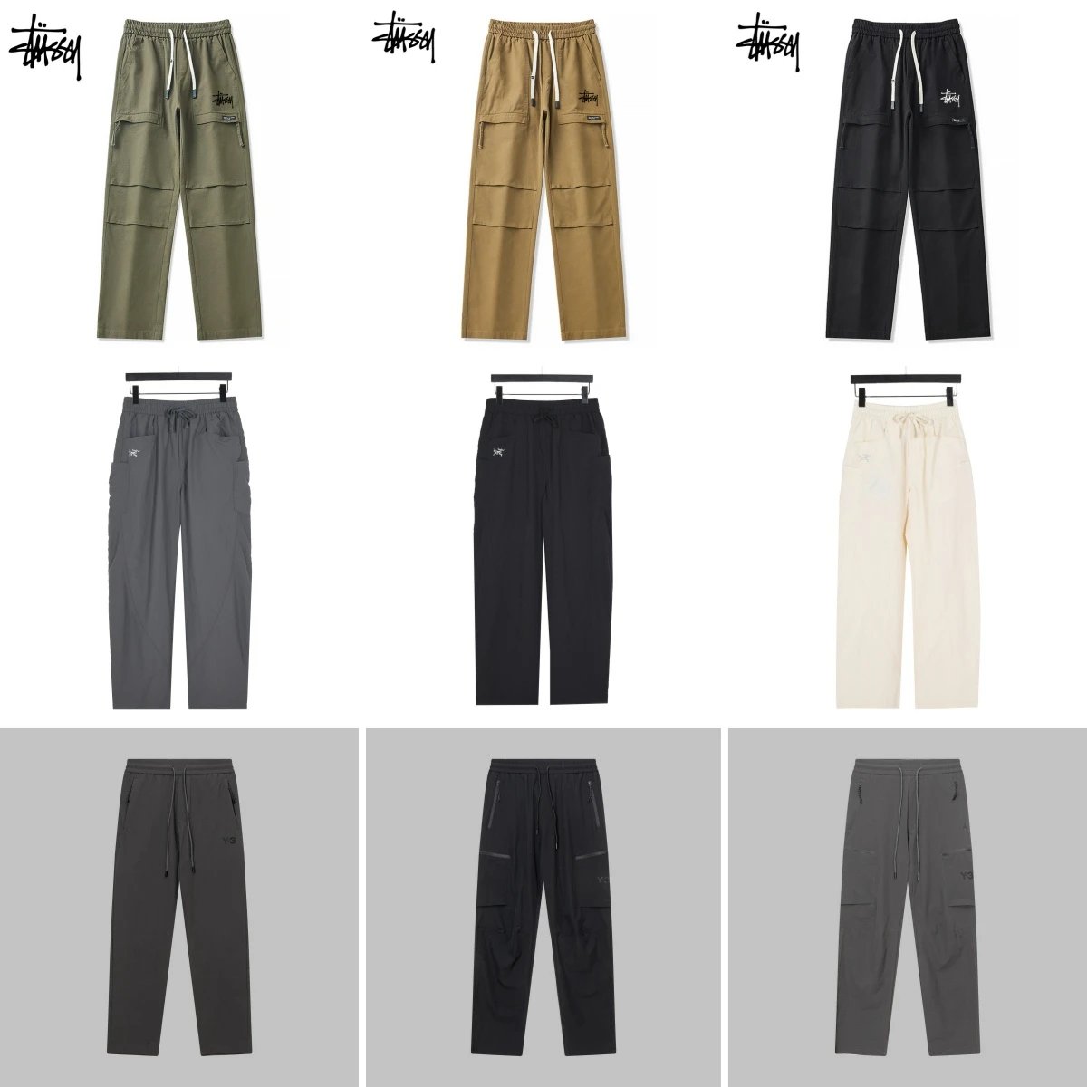 New Loose Fit Versatile Cargo Pants-009