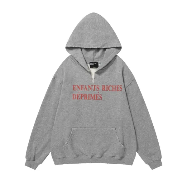 Design Erd Hoodie Washed Black Oversized Pullover Hoodie - 12