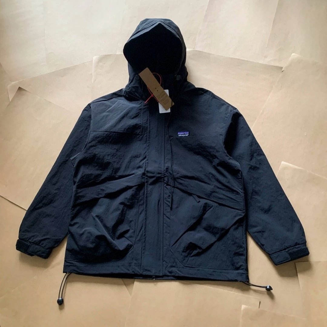 Patagonia Jackets Hooded Zip-Front Shell Jacket — 22