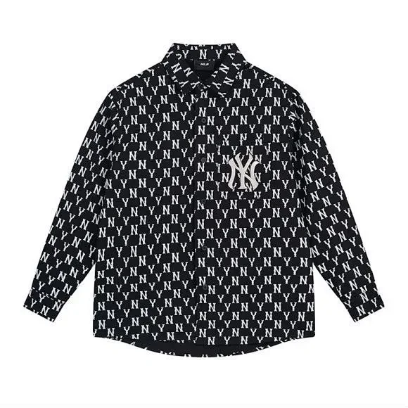 MLB Shirts New York Yankees logo button-up shirt product detail image 5