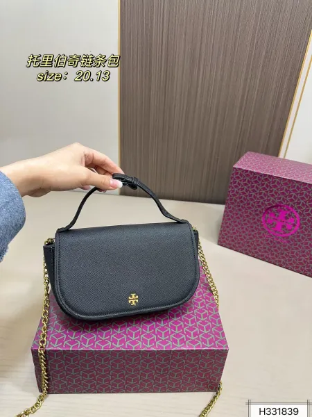 Tory Burch Mini Chain Shoulder Bag Black - 1