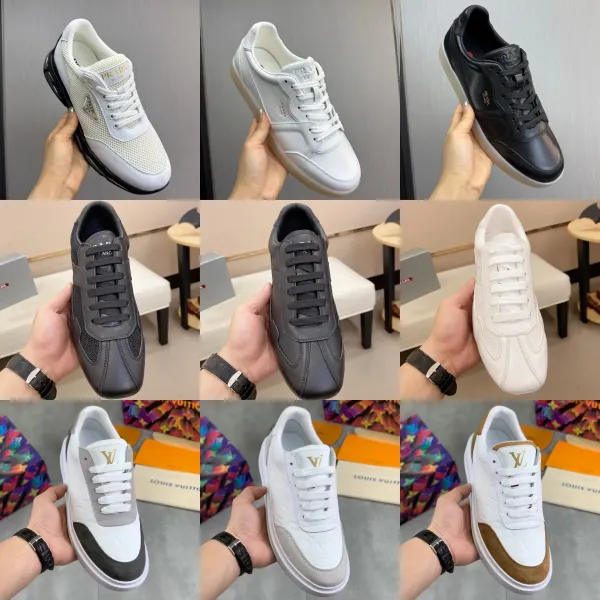 Louis Vuitton LV Trainer White and Brown Sneakers - 3