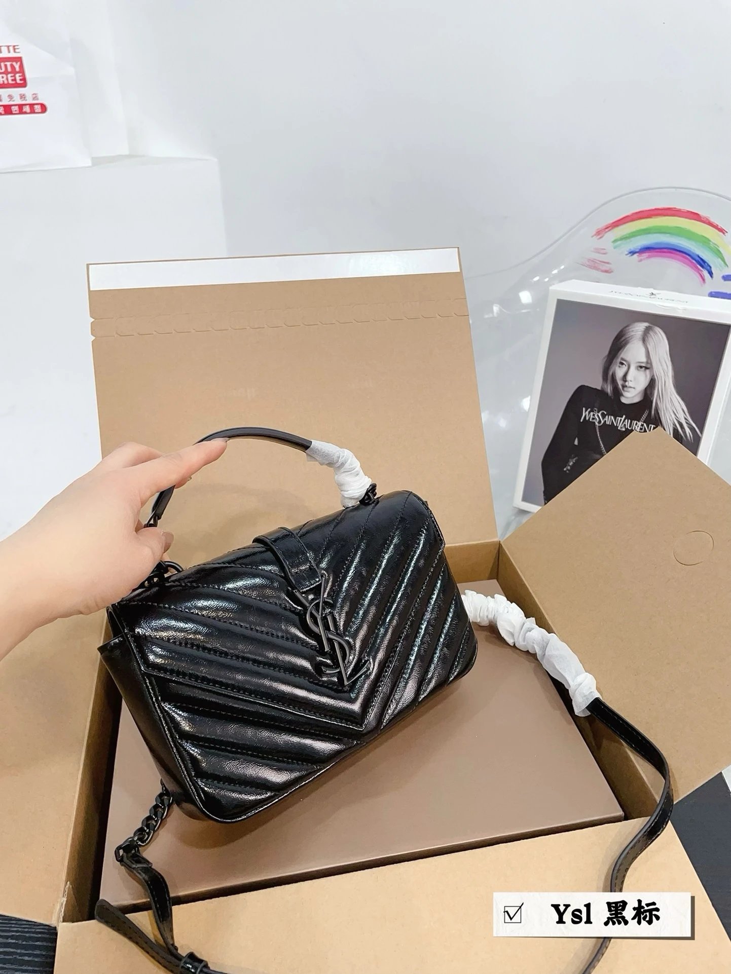 高质量百搭链条包009 15