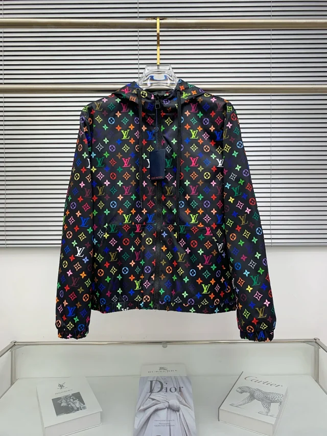 Balenciaga Jackets Zip-Up Windbreaker product detail image 12