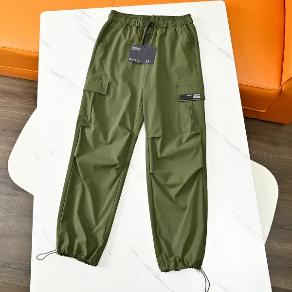 Prada Re-Nylon Cargo Pants Army Green - 1