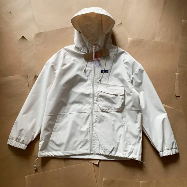 Patagonia Torrentshell 3L Jacket White Outerwear - 1