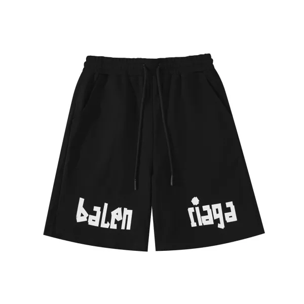 Givenchy Arch Logo Black Sweat Shorts - 17