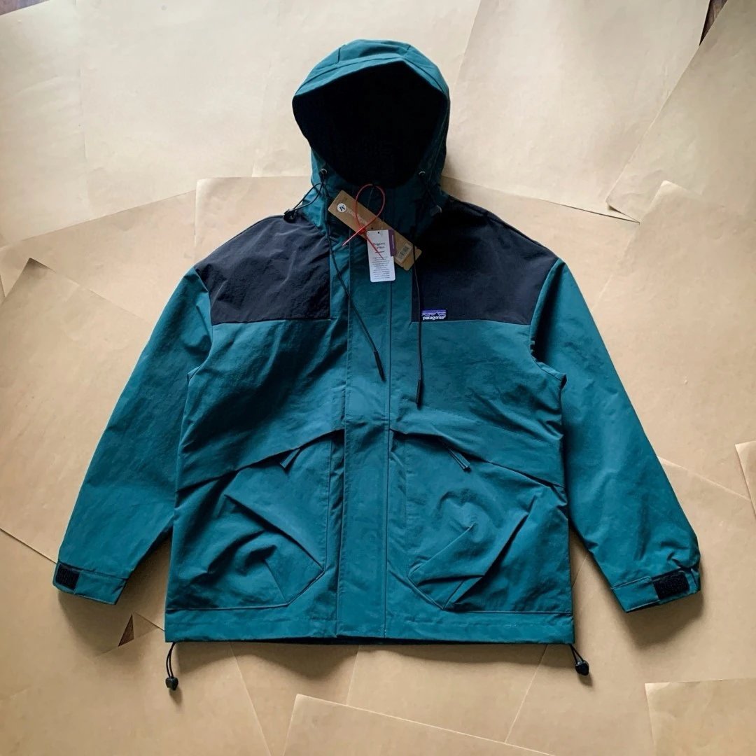 Patagonia Jackets Hooded Zip-Front Shell Jacket — 23