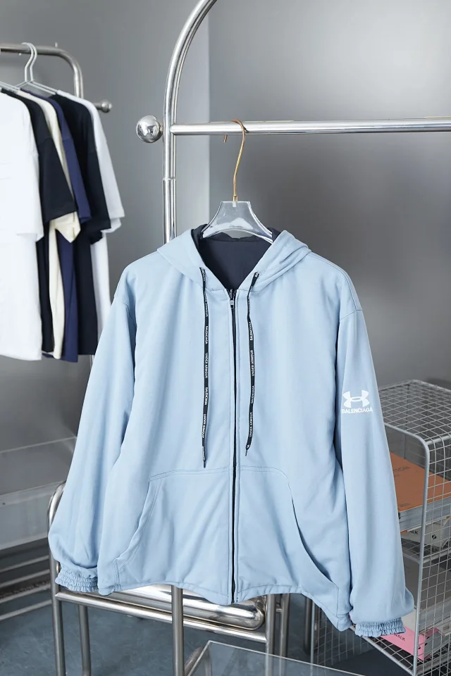 Balenciaga Jackets Zip-Up Windbreaker product detail image 7