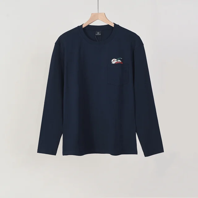 Lacoste T-Shirts Long-Sleeve Crew-Neck product detail image 4