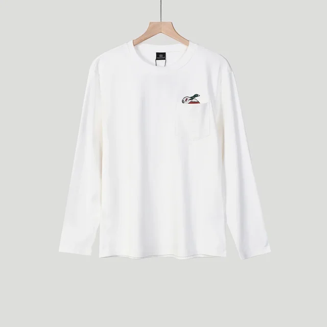 Lacoste T-Shirts Long-Sleeve Crew-Neck product detail image 14