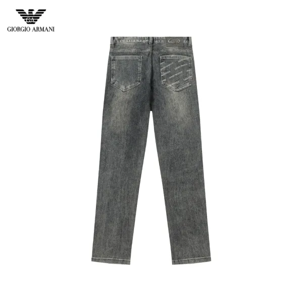 Burberry Straight Fit Corduroy Trousers Brown Pants - 11