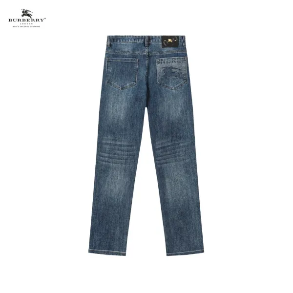 Burberry Straight Fit Corduroy Trousers Brown Pants - 9