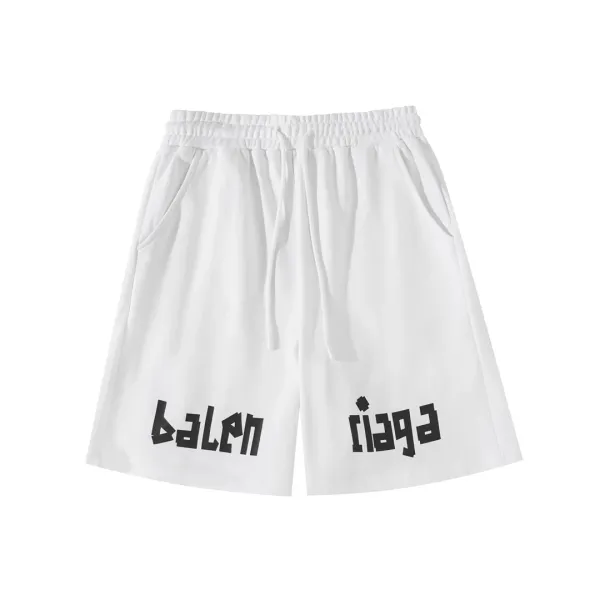 Givenchy Arch Logo Black Sweat Shorts - 16