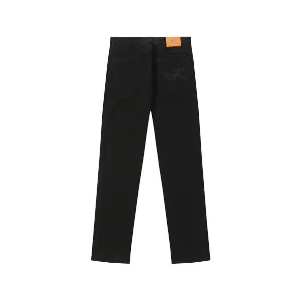 Arc'teryx Black Jeans with Embroidered Logo - 1