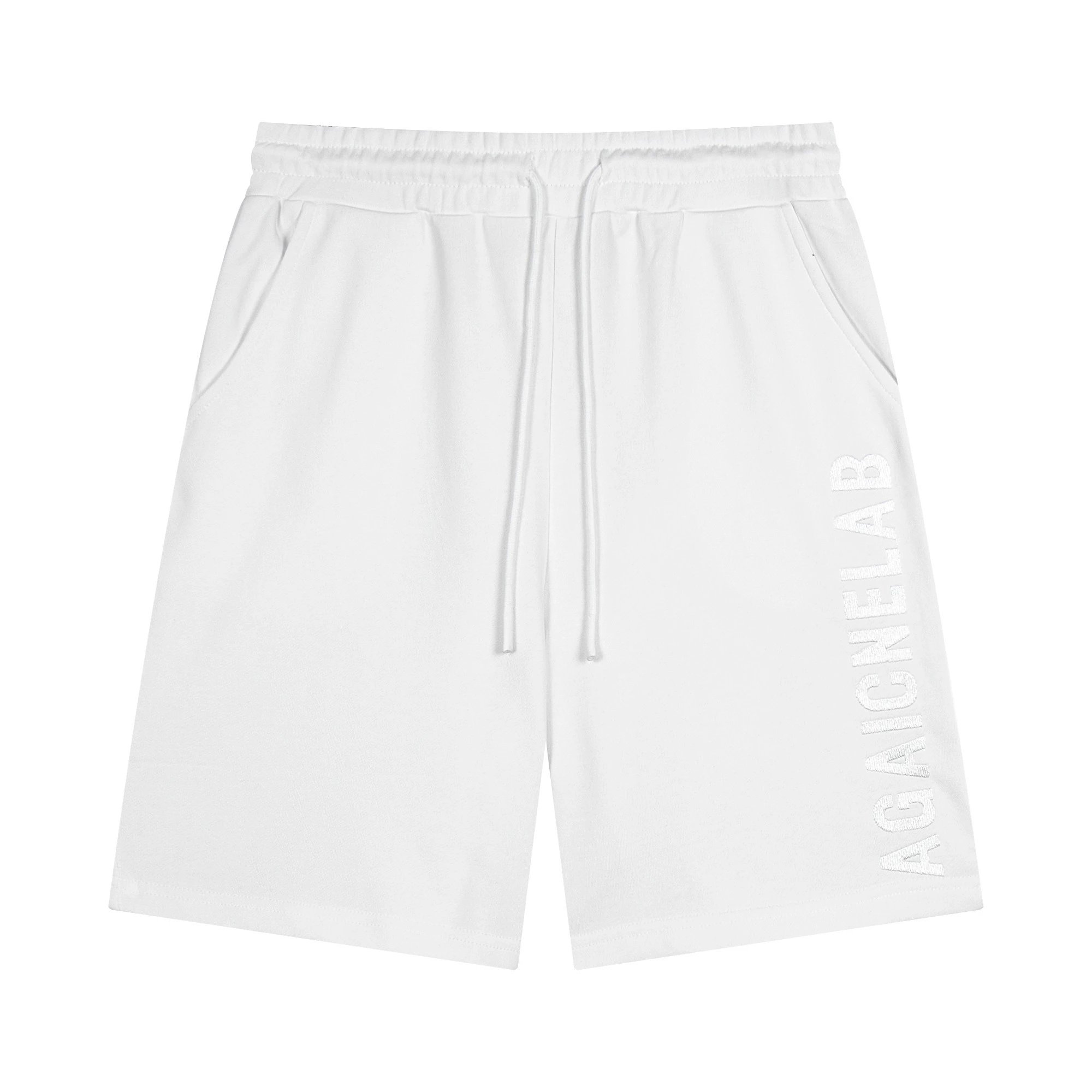 Balenciaga Shorts Logo Print Drawstring — 16