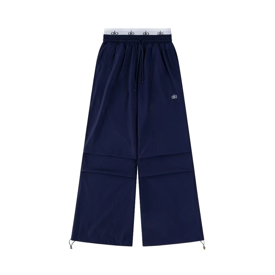 Alo Wide-Leg Flow Pants White - 5