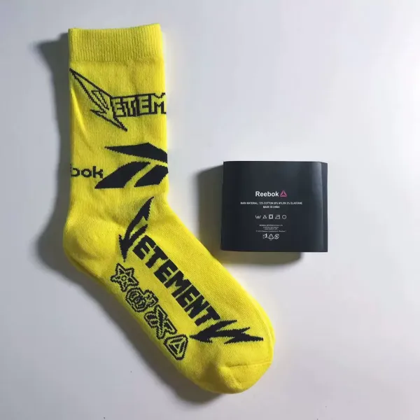 Vetements x Chaosetter Winter 2023 Collaboration Socks White - 5