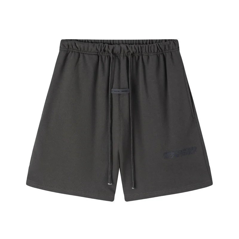 Fear of God Matching Sets Essentials logo crewneck T-shirt and shorts set — 11