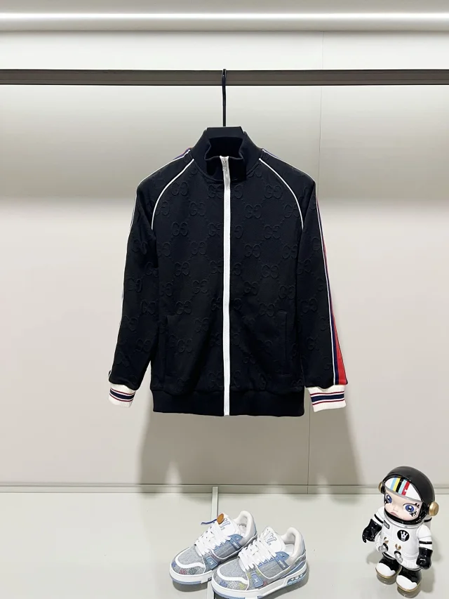 Louis Vuitton Jackets Monogram zip-up track jacket product detail image 12