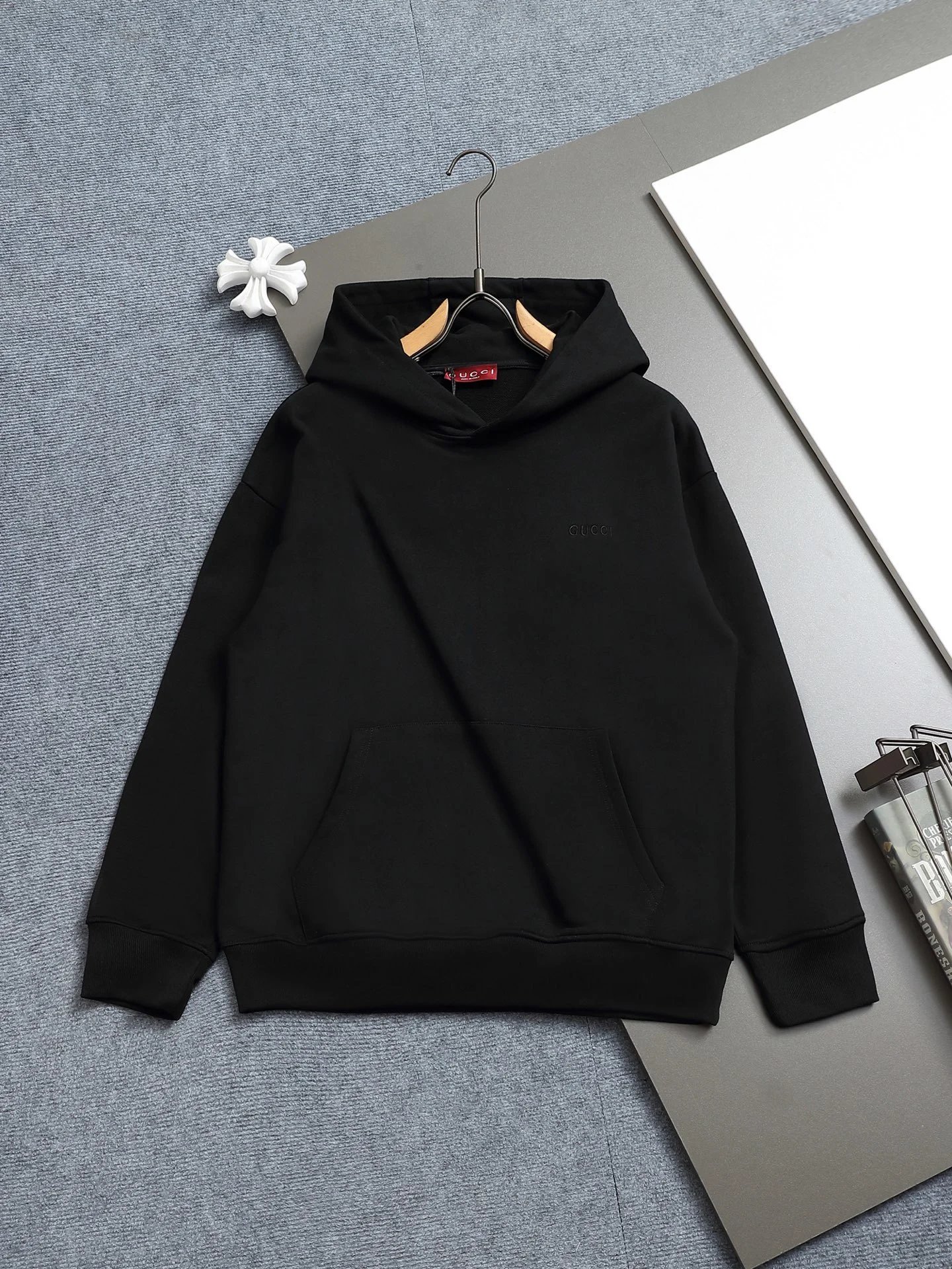 Fendi Monster Eyes Logo Hoodie Black - 4