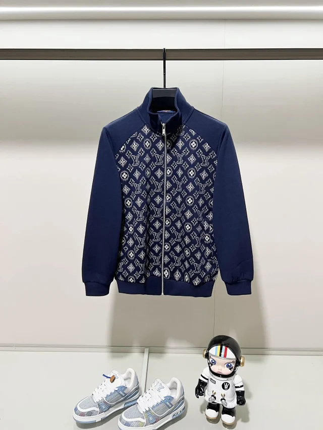 Louis Vuitton Jackets Monogram zip-up track jacket product detail image 3