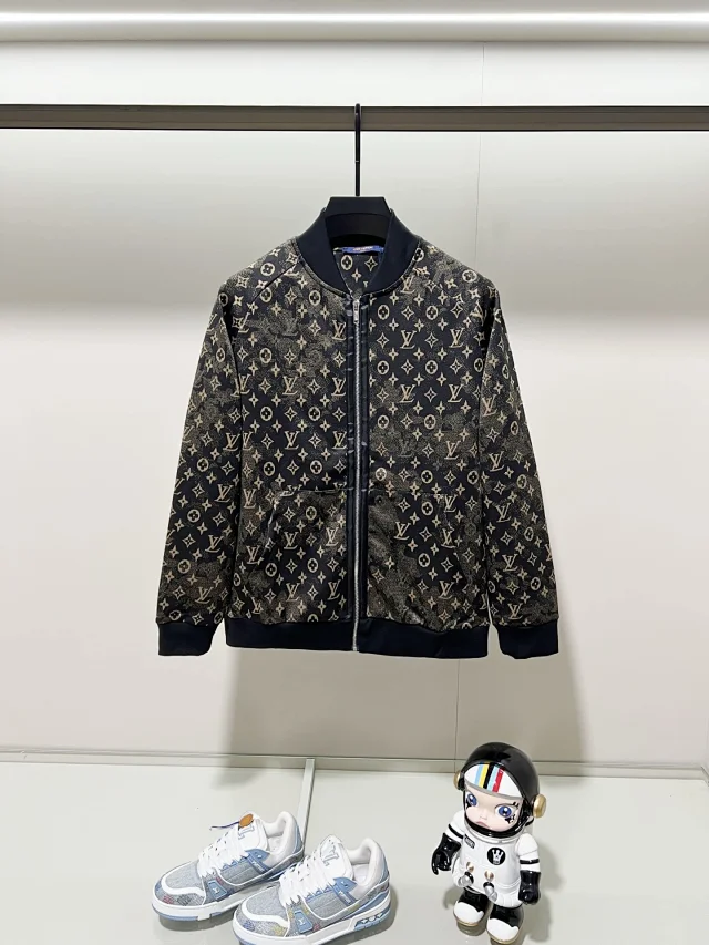 Louis Vuitton Jackets Monogram zip-up track jacket product detail image 2