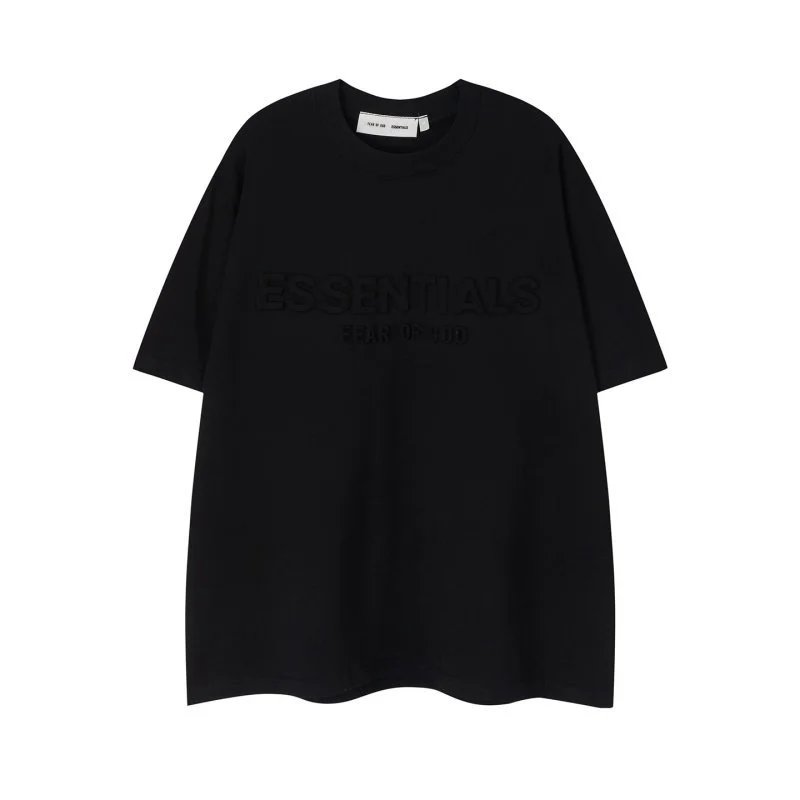 Fear of God Matching Sets Essentials logo crewneck T-shirt and shorts set — 40