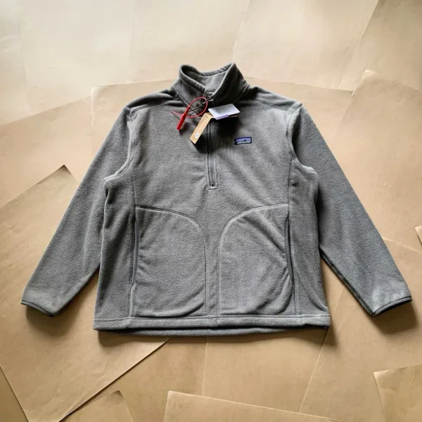 Patagonia Better Sweater 1 / 4-Zip Fleece Gray Outerwear - 1